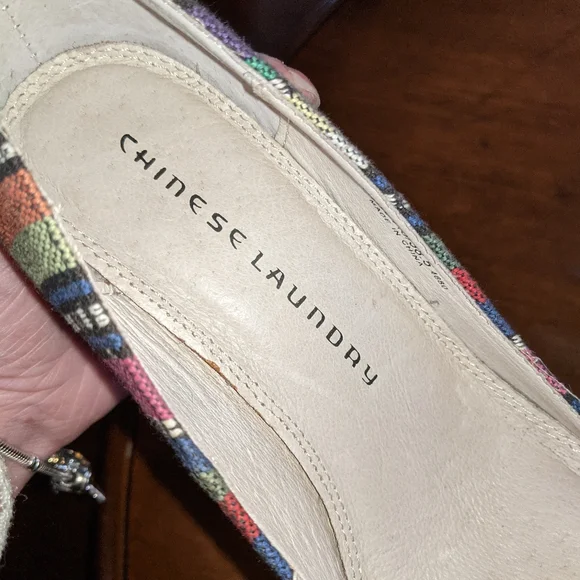 Chinese Laundry Multi Color/Pattern Platform Heels - Picture 4 of 7